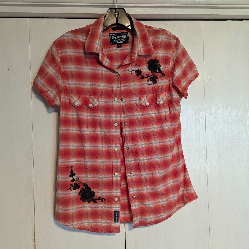 Rough Stock, Panhandle Slim, Short Sleeve Western Shirt